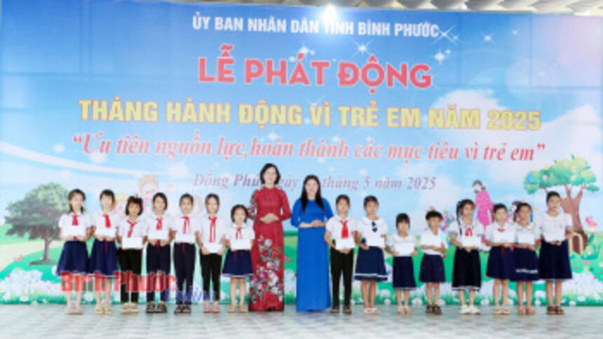 Ưu tiên nguồn lực, hoàn thành các mục tiêu vì trẻ em