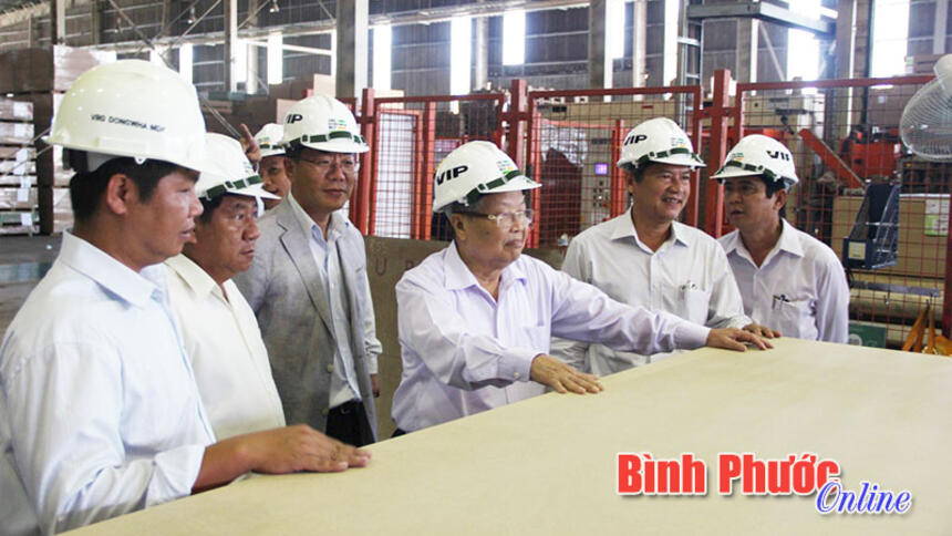 Nguyên Chủ tịch nước Trần Đức Lương với quê hương Bình Phước