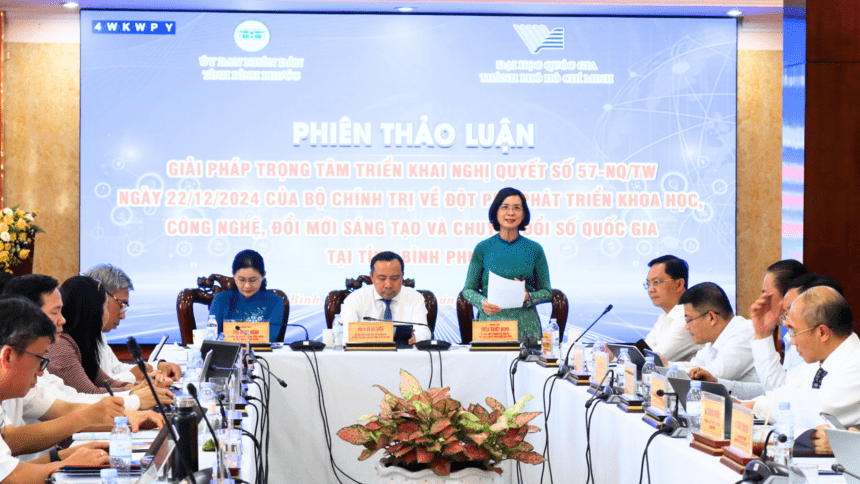 Hội thảo khoa học bàn giải pháp trọng tâm triển khai thực hiện Nghị quyết số 57